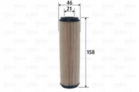 Filtr oleju wkład - VALEO 586597 — zdjęcie 2