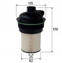 Filtr paliwa diesel - VALEO 587950 — zdjęcie 2