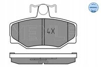 Klocki hamulcowe. volvo t. s70/s90 - MEYLE 025 213 8513