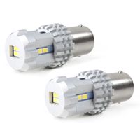 Żarówki LED CANBUS 3020 UltraBright 22SMD 1156 BA15S P21W R10W R5W White 12V 24V AIMO-02449 - AMIO AMI02449 — zdjęcie 2