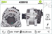 Alternator nowy - VALEO 439910 — zdjęcie 2