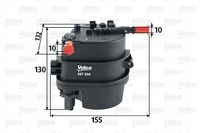 Filtr paliwa diesel przepływowy - VALEO 587534 — zdjęcie 2
