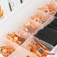Zestaw konektorow-koszulek termokurczliw - AMIO AMI03984 — zdjęcie 2