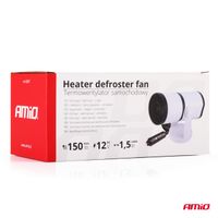 Termowentylator grzejnik samochodowy 12V - AMIO AMI02897 — zdjęcie 5