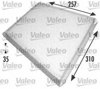 Filtr kabinowy pc essential / zwykly - VALEO 698702 — zdjęcie 2