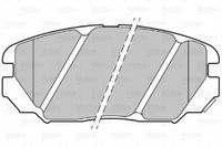 Klocki hamulcowe First - VALEO 301348