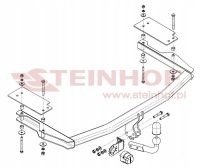 Hak holowniczy kula-A przykręcana - STEINHOF STEM-024 — zdjęcie 3