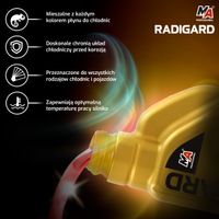 MA PROFESSIONAL RADIGARD - Płyn do Chłodnic Samochodowych Koncentrat Czerwony G12 1l - MA PROFESSIONAL 61-112 — zdjęcie 2