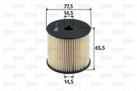 Filtr paliwa wkład - VALEO 587903 — zdjęcie 2