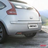 Zestaw czujników parkowania cofania Buzzer 4 sensory srebrne - AMIO AMI01021 — zdjęcie 2