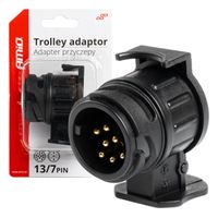 Przejściówka adapter redukcja gniazda 13/7 - AMIO AMI03210
