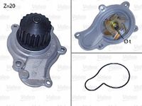 Pompa wody chrysler 2.4 - VALEO 506605