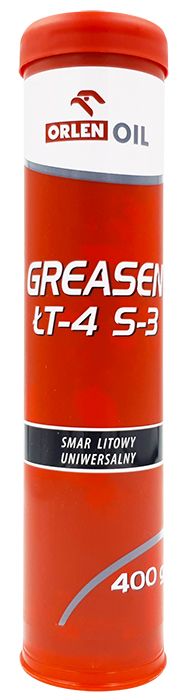 Smar lt4-s3 400g orlen grease kartusz - ORLEN PLATINUM OLEPLALT-4 S3/400G