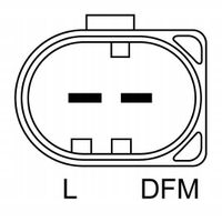 Alternator vw 1,4-3,2 golf iv - BOSCH 0 986 047 250 — zdjęcie 3