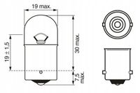 Żarówka, Pure Light - BOSCH 1 987 301 022 — zdjęcie 4