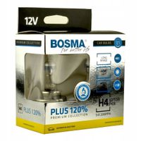 Zar.12v h4 +150% 2szt - BOSMA LED5455