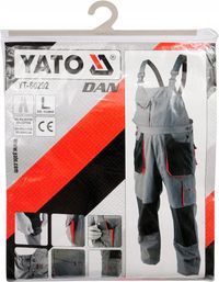 Spodnie Robocze Ogrodniczki DAN Rozm. L - YATO YATYT-80292 — zdjęcie 2