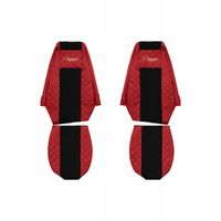 Pokrowce na fotele - F-CORE F-CORE FX08 RED