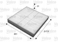 Filtr kabinowy - VALEO 715631 — zdjęcie 2
