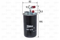 Filtr paliwa diesel przepływowy - VALEO 587078 — zdjęcie 2
