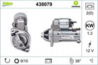 Rozrusznik nowy - VALEO 438079 — zdjęcie 2