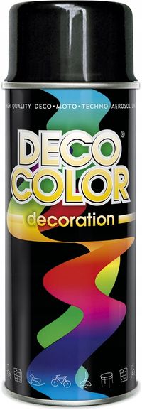 Deco color-lakierowniczy 014 czarny polysk DCO10140
