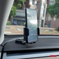 Uchwyt do samochodu na telefon kokpit obrotowy 360° - AMIO AMI04137 — zdjęcie 2