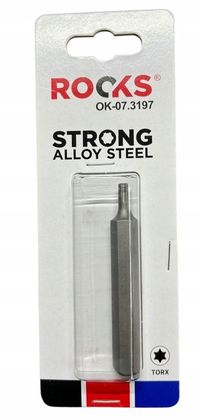 Long bit 10 mm (3/8 ) torx t25 x 75 mm, s2 - Rooks OK-07.3197