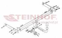 Hak holowniczy - STEINHOF STA-096 — zdjęcie 3