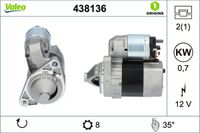 Rozrusznik nowy - VALEO 438136 — zdjęcie 4