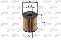 Filtr oleju wkład - VALEO 586503 — zdjęcie 2
