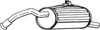Tłumik układu wydechowego tył - BOSAL BOS228-205