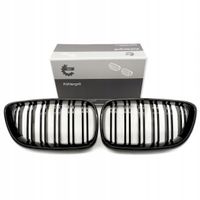 Grill bmw podwójna listwa, czarny połysk, bmw 2 f22 - SKV ESEN 66SKV032
