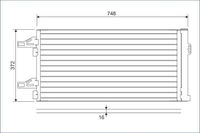 Skraplacz fiat ducato 2,2 06- - VALEO 814085 — zdjęcie 2