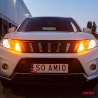 Żarówki LED CANBUS BAU15S PY21W Pomarańczowa Amber 12V 24V - AMIO AMI02580 — zdjęcie 5