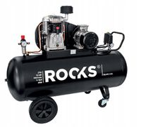 Kompresor tłokowy 270 l - 5,5 km - 640 l/min - 11 bar … - Rooks AP300/5,5CT — zdjęcie 2