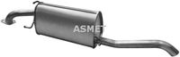 Tłumik układu wydechowego tył - ASMET ASM31.003