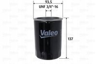 Filtr oleju - VALEO 586101 — zdjęcie 2