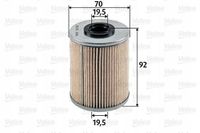 Filtr paliwa wkład - VALEO 587907 — zdjęcie 2