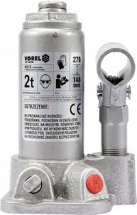 Podnośnik hydrauliczny słupkowy 2T - VOREL YAT80012