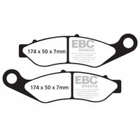 Klocki hamulcowe. moto. - EBC Brakes FA638V