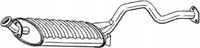 Tłumik układu wydechowego tył - BOSAL BOS278-557