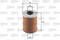 Filtr oleju wkład - VALEO 586535