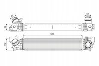Intercooler - VALEO 822924