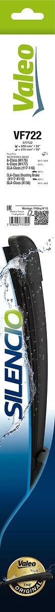 Piora wycier 600+475 plaskie vf722 flatb - VALEO VAL577722 — zdjęcie 3