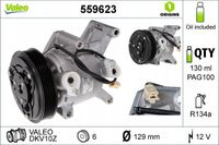 Sprężarka klimatyzacji - VALEO 559623 — zdjęcie 2