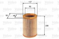 Filtr powietrza - VALEO 585608 — zdjęcie 2