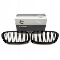 Grill bmw podwójna listwa, czarny mat, bmw 3 f30 - SKV 66SKV126