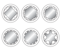 Nasadka Spline 1/2 x 18MM x 38MM - YATO YATYT-1470 — zdjęcie 3