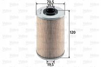 Filtr paliwa wkład - VALEO 587913 — zdjęcie 2
